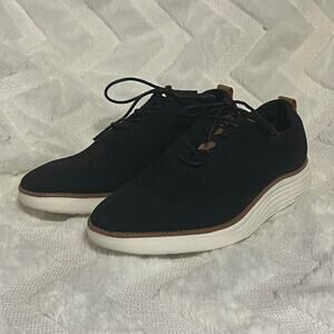 Black slip on sneakers